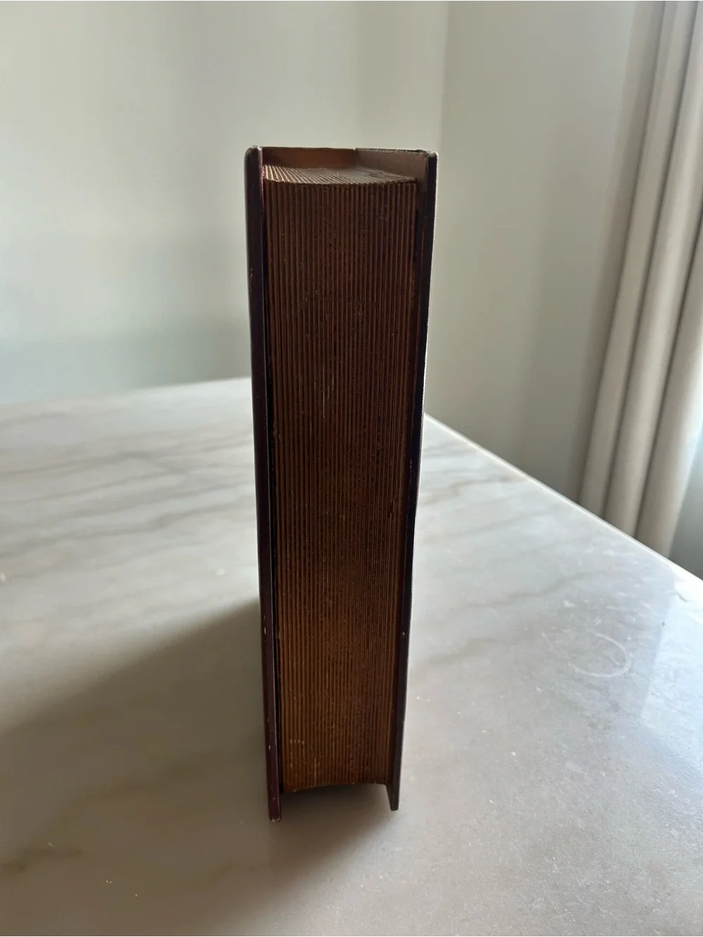 Vintage Robin Wing Faux Book Secret Storage Box